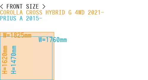 #COROLLA CROSS HYBRID G 4WD 2021- + PRIUS A 2015-